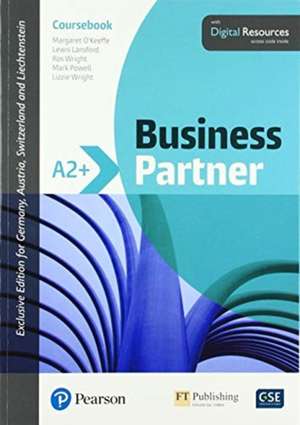 Business Partner A2+ Coursebook with Digital Resources