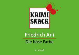 Die böse Farbe de Friedrich Ani