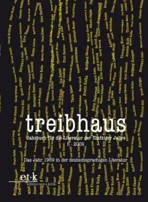 treibhaus 05. Das Jahr 1959 in der deutschsprachigen Literatur de Günter Häntzschel