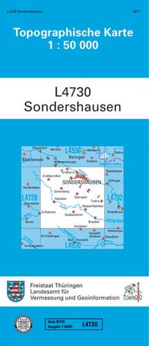 Sondershausen 1 : 50 000