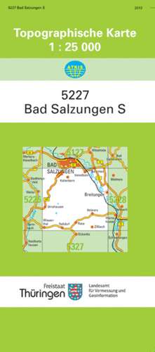 Bad Salzungen Süd 1 : 25 000