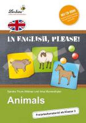 In English, please! Animals de Sandra Thum-Widmer