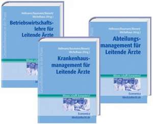 Managementwissen für Leitende Ärzte. 3 Bände de Wolfgang Hellmann