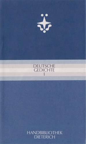 Deutsche Gedichte I. de Wilhelm Klemm