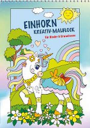 Einhorn Kreativ-Malblock de Carl Gerber