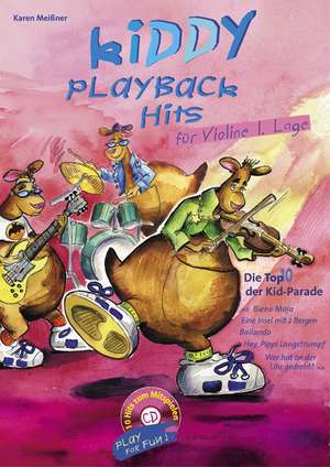 Kiddy Playback Hits für Violine de Karen Meißner