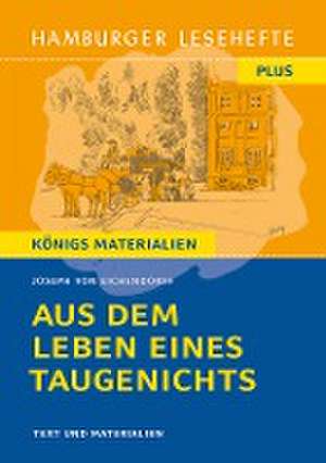 Aus dem Leben eines Taugenichts de Joseph Von Eichendorff