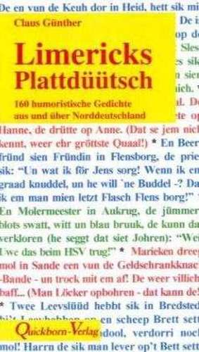 Limericks Plattdüütsch de Claus Günther