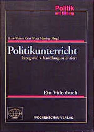 Politikunterricht de Hans-Werner Kuhn