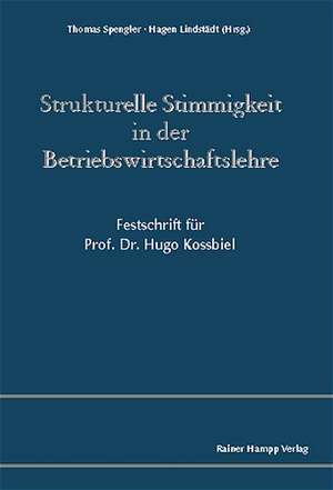 Strukturelle Stimmigkeit in der Betriebswirtschaftslehre de Thomas Spengler