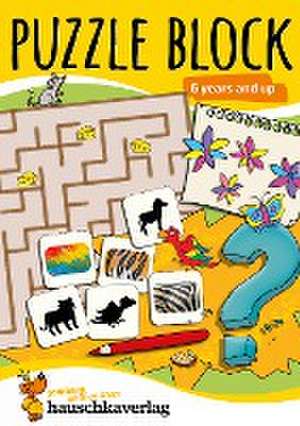 Puzzle Activity Book from 6 Years: Colourful Preschool Activity Books with Puzzle Fun - Labyrinth, Sudoku, Search and Find Books for Children, Promotes Concentration & Logical Thinking de Agnes Spiecker