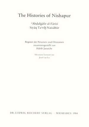 The Histories of Nishapur de Habib Jaouiche