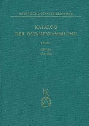 Katalog Der Ostasiensammlung