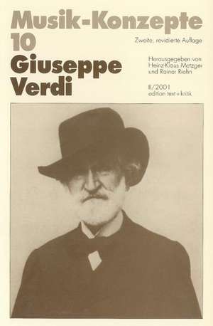 Giuseppe Verdi de Heinz K. Metzger