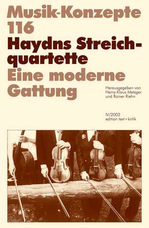 Haydns Streichquartette de Markus Bandur