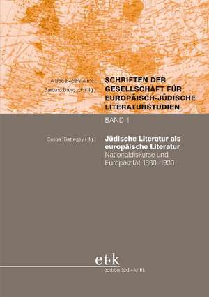 Jüdische Literatur als europäische Literatur de Barbara Breysach