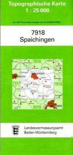 Spaichingen 1 : 25 000