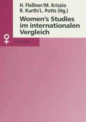 Women's Studies im internationalen Vergleich de Lydia Potts