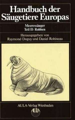 Handbuch der Säugetiere Europas de Jochen Niethammer