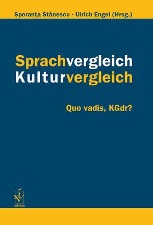 Sprachvergleich - Kulturvergleich de Speranta Stanescu