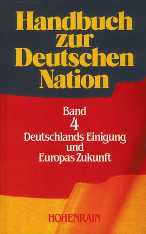 Handbuch zur Deutschen Nation de Hellmut Diwald