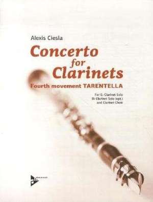 Concerto for Clarinets de Alexis Ciesla