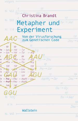 Metapher und Experiment de Christina Brandt