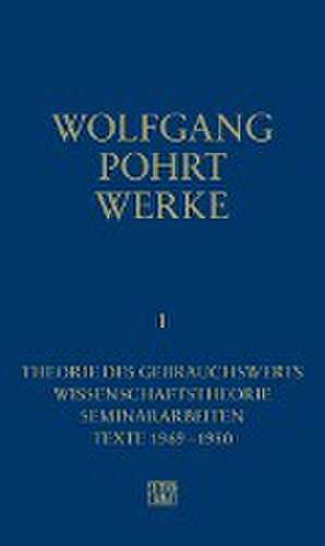 Werke Band 1 de Wolfgang Pohrt