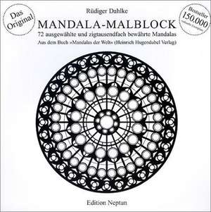 Mandala-Malblock de Rüdiger Dahlke