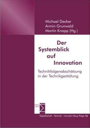 Der Systemblick auf Innovation de Michael Decker