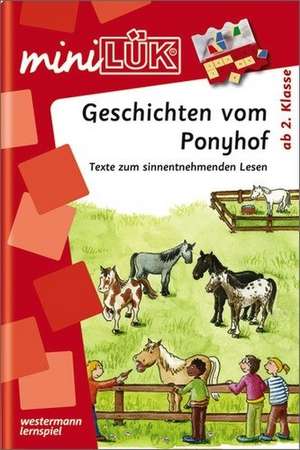 miniLÜK. Geschichten vom Ponyhof