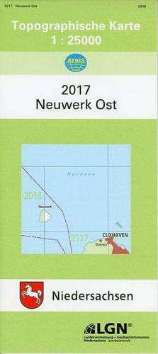 Neuwerk Ost 1 : 25 000