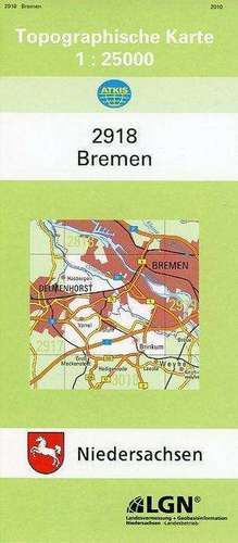 Bremen 1 : 25 000. (TK 2918/N)