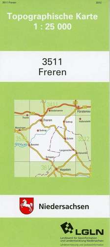 Freren 1 : 25 000. (TK 3511/N)