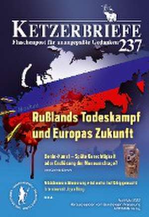 Rußlands Todeskampf und Europas Zukunft de Viktor Kartin