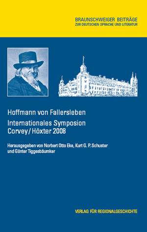 Hoffmann von Fallersleben de Norbert Otto Eke