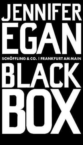 Black Box de Jennifer Egan