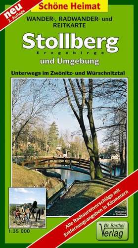 Stollberg, Oelsnitz, Lichtenstein und Umgebung 1 : 35000