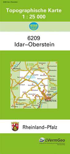 Idar-Oberstein 1 : 25 000