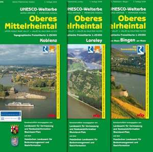 Welterbe Oberes Mittelrheintal 1-3. 1 : 25 000 de Landesamt für Vermessung und Geobasisinformation Rheinland-Pfalz