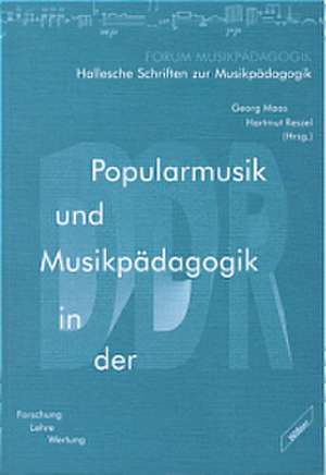 Popularmusik und Musikpädagogik in der DDR de Günther Noll