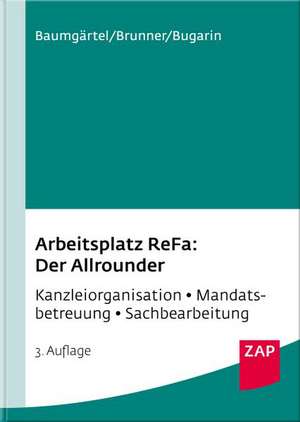 Arbeitsplatz ReFa: Der Allrounder de Gundel Baumgärtel