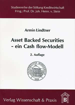 Asset Backed Securities. de Armin Lindtner