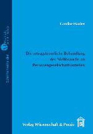 Die ertragsteuerliche Behandlung des Nießbrauchs an Personengesellschaftsanteilen de Caroline Hauber