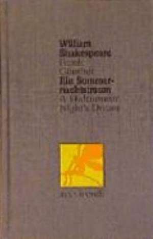 Ein Sommernachtstraum /A Midsummer Night's Dream de William Shakespeare