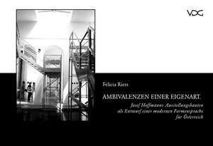 Ambivalenzen einer Eigenart de Felicia Riess