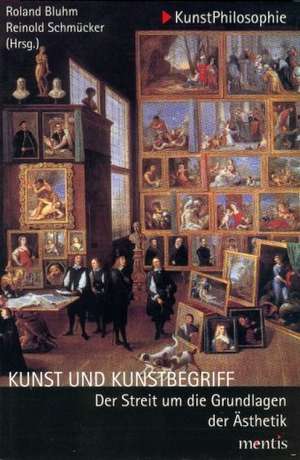 Kunst und Kunstbegriff de Roland Bluhm