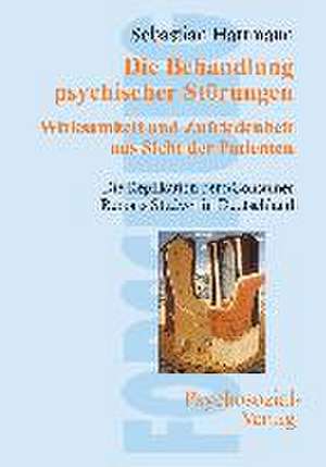 Die Behandlung psychischer Störungen. Wirksamkeit und Zufriedenheit aus Sicht der Patienten de Sebastian Hartmann