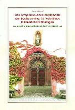 Das Tympanon des Hauptportals der Basilica minor St. Valentinus in Kiedrich im Rheingau - "... durch ir oren enfienc si den vil süezen..." de Peter Klöppel