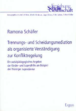 Trennungs- und Scheidungsmediation als organisierte Verständigung zur Konfliktregelung de Ramona Schäfer